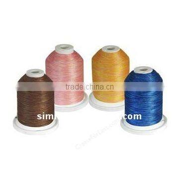 1000m trilobal spun polyester thread, embroidery thread, yarn