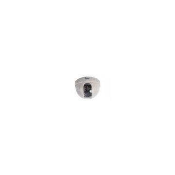 420 / 600 / 700TVL Board Lens CCD CCTV Dome Cameras White Plastic Case