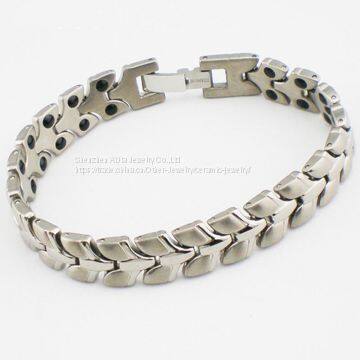 7mm Wide Men Curb Link Bracelet Hand Chain For Men