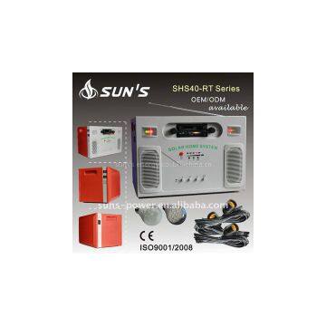 Hot Sale Portable Home Solar Energy Products 50W 100W With Solar Fans