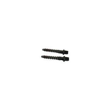 Rail screw spike