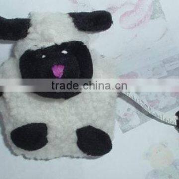 Plush animal sheep shaped measuring tapline