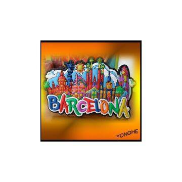 2014 Travel souvenir big Fridge Magnet For Different Countries