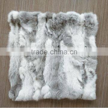 SJ008-01 Rabbit Fur Newest Fashion Bedroom Fur Cushion