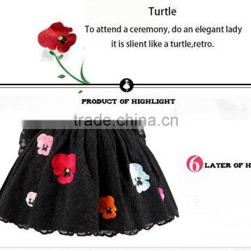 Hot Sale Elegant Princess Girl Party Dress Sequins Beads Lace Princess Dress for Kid Children Baby photo-4