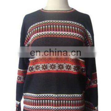 fashional pretty elegant warm super soft cozy popular jacquard knit sweater