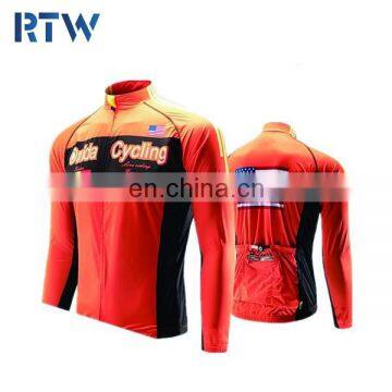 fasion winter thermal fleece cycling jersey/cycling jacket with tight pants for sale