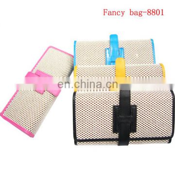 Custom high quality cheap stylish girl's card holder wallets