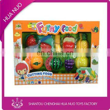 Happy kids plastic toy fruit kitchen set toy