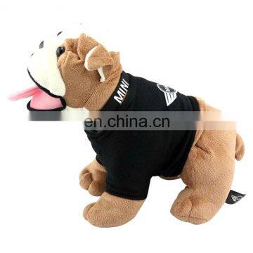 Plush Soft Pitbull Stuffed Bulldog Dog Toy