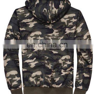 Online Shopping Men's Warm Hoodie Zip Sweatshirt Sweater Tops Long Sleeve Jacket Coat Camouflage photo-2