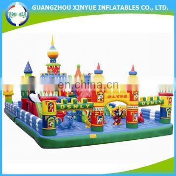 Giant Inflatable amusement park indoor playground for kids and adults