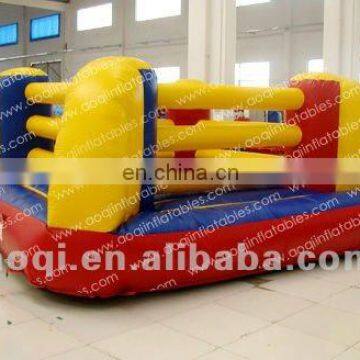 AOQI popular high quality inflatable boxing game children outdoor playground for amusement