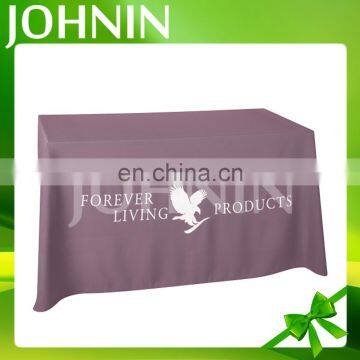 Wholesale johnin professional custom fashion design plain embroideried printing table cloth