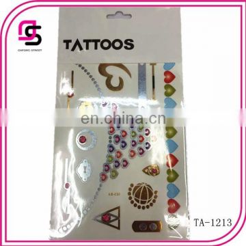 body art tattoo sticker from yiwu china made in water transfer printing