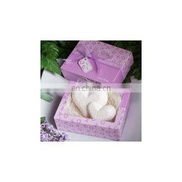 Double Heart Guest Soap Favor