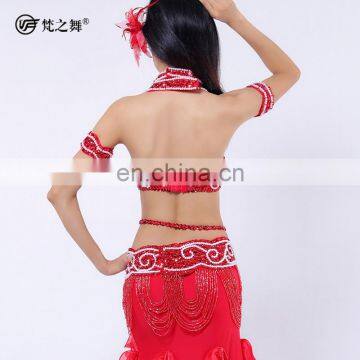 Beading Tassel Sequins Sexy Austrial Bellydance Costumes photo-5
