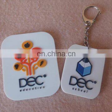 Factory Cheap Two Sided Custom Pvc Keychains With Hot Sale photo-3