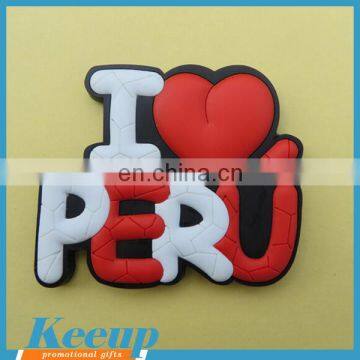 Personalized souvenir Soft PVC Rubber Fridge Magnets