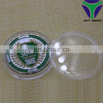 Design Your Own Logo Die Cast Custom Memory Silver Metal Coin photo-5