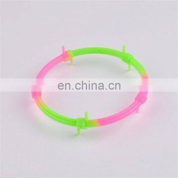 cute silicone wristband,rubber slap bracelet