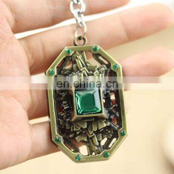 Online Game Dota2 Novelty Earth Spirit Logo Jewelry Kids Gifts Keychain 4 photo-3