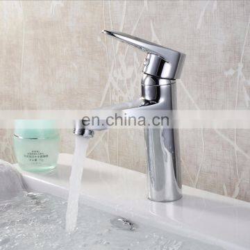 High quality chrome plated single handle wash basin tap models faucet