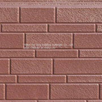 China Hebei Sai Ding building materials Co., Ltd. металлическая тисненая теплоизоляционная плита AG1-001