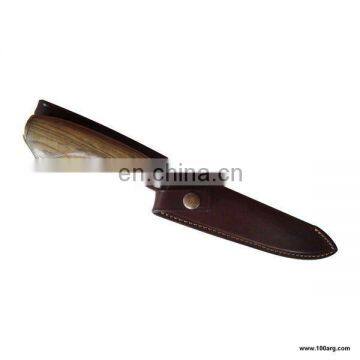 Header knife blade wood with stainless steel 14 cm Schmieder, with Scabbard Mount Type