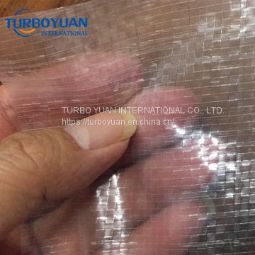 140gsm clear woven fabric tarpaulin cherry cover