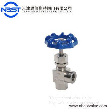 1/2'' NPT 6000PSI Needle Valve Rising Plug Stainless Steel 316 photo-4