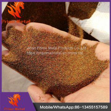 Garnet Sand 30/60 Mesh For Sand Blasting Steel Surface Preparation