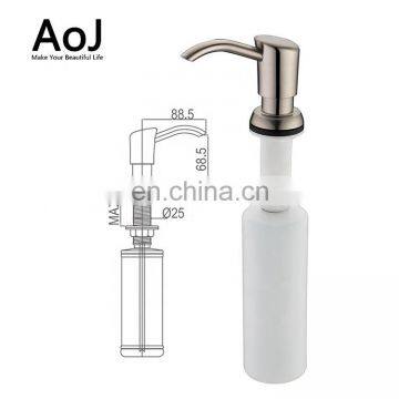 High quality liquid soap dispenser with different surface finish soap foam dispenser