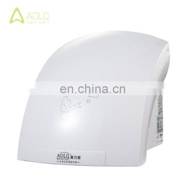 Toilet Plastic Wall Mounted Jet Air Electric Sensor Automatic Hand Dryer