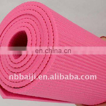 Custom Print Pink Blue Green Purple Anti-Slip Eco Friendly High Quality Fitness Exercise PVC Yoga Mat photo-5