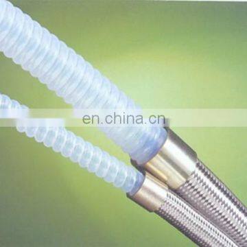 Hebei Hose Manufacturer Stainless Steel Hose Wire Braided Steam Flexible PTFE Hose