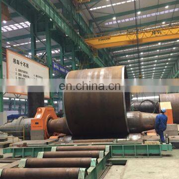 we delivery qualified heavy engineering metal long and thick plate rolling bending fabrication