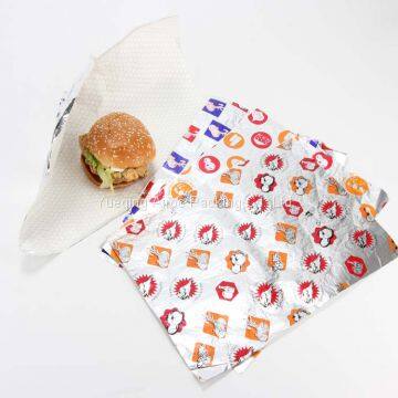 hamburger foil paper wraps