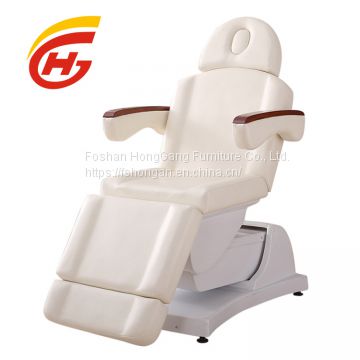 Guangzhou furniture beauty parlour chair cheap price korea electric facial massage bed