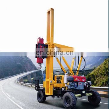 Factory price Guard Rail Post Pile Driver Machine