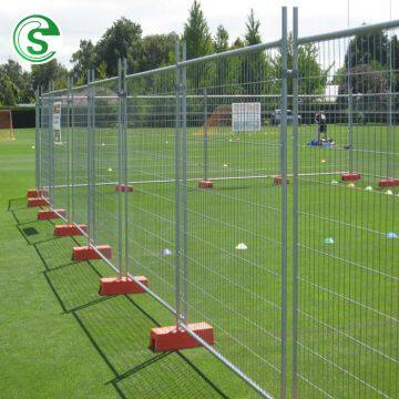 Free standing durable removable Australia temporary fence galvanized welded portable fencing