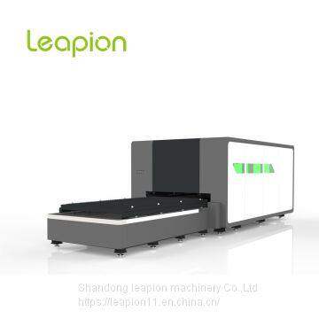 Leapion LF-3015PE 1000W Full Enclosed Exchange Worktable Fiber Laser Cutting  Machine For Metal