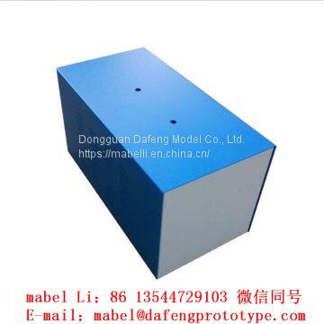 One piece baking paint U disk shell red metal USB shell custom stamping hardware electronic products