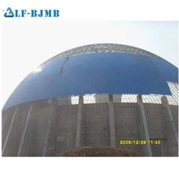 Large Span Structural Space Frame Curved Steel Roof Cement Plant Storage Shed Coal Storage Shed