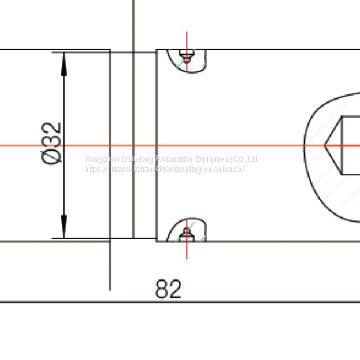 Micro Ultrasonic Piezoelectric Transducer , Ultrasonic Welding Transducer With 2PCS Grey Ceramics photo-2