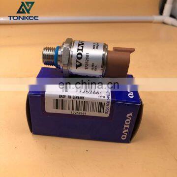 VOE17252661 17252661 Pressure sensor EC140C EC180C EC210C EC300D EC750D EW145B Low Pressure Sensor Switch for VOLVO excavator