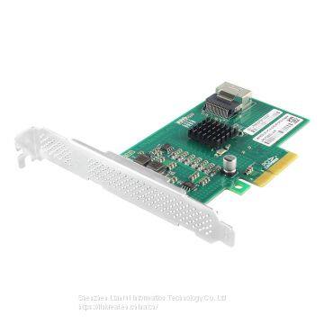 Linkrea 4 Port 6Gb/s PCIe x4 to SATA 3 RAID Controller Card photo-3