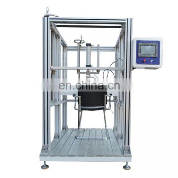 Office furniture Chair seat and back rest combined testing machine-chair fatigue test