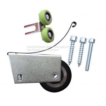 wardrobe sliding door visible roller bottom wheel runners