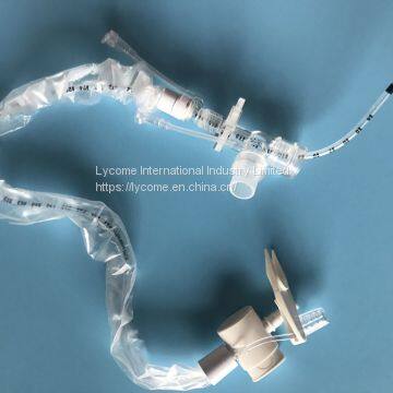 Hospital Sterile Disposable Closed Sputum Suction Catheter Tube